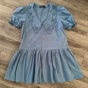 Pomander Place French Blue Kit Dress